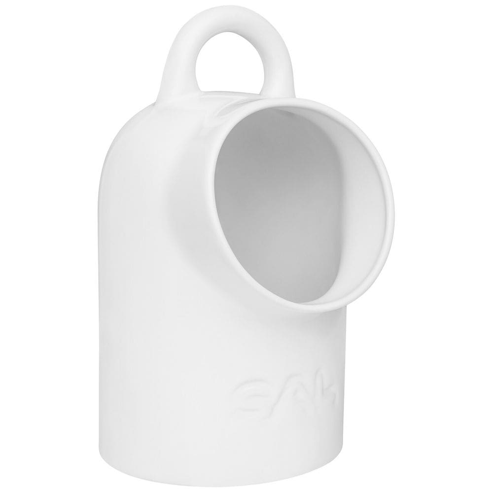 Saleiro de Porcelana Grande Oxford Branco