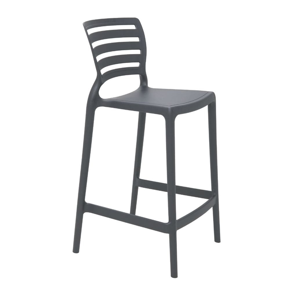 Banqueta Sofia Alta Grafite Tramontina 92127/007