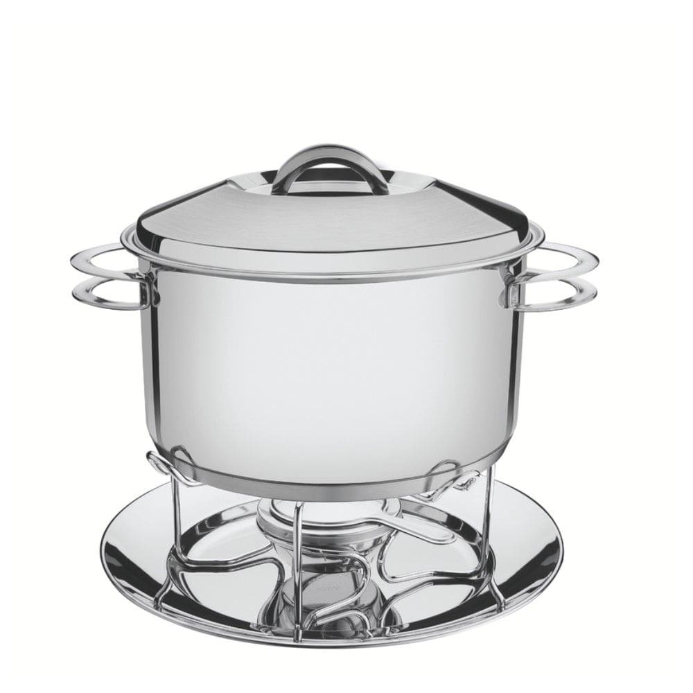 Rechaud Solar 6,1 L em Aço Inox Fundo Triplo com Fogareiro Tramontina 65500/670