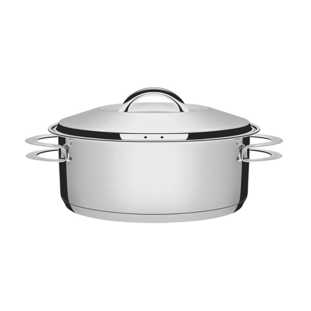 Caçarola Solar Rasa 28 cm 7,1 L em Aço Inox Fundo Triplo Tramontina 62503/280