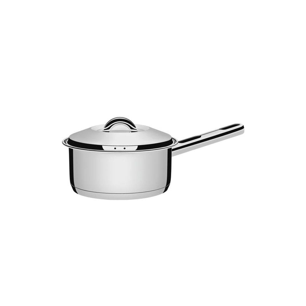Panela Solar 16 cm 1,4 L em Aço Inox Fundo Triplo com Tampa e Cabo Tramontina 62501/160