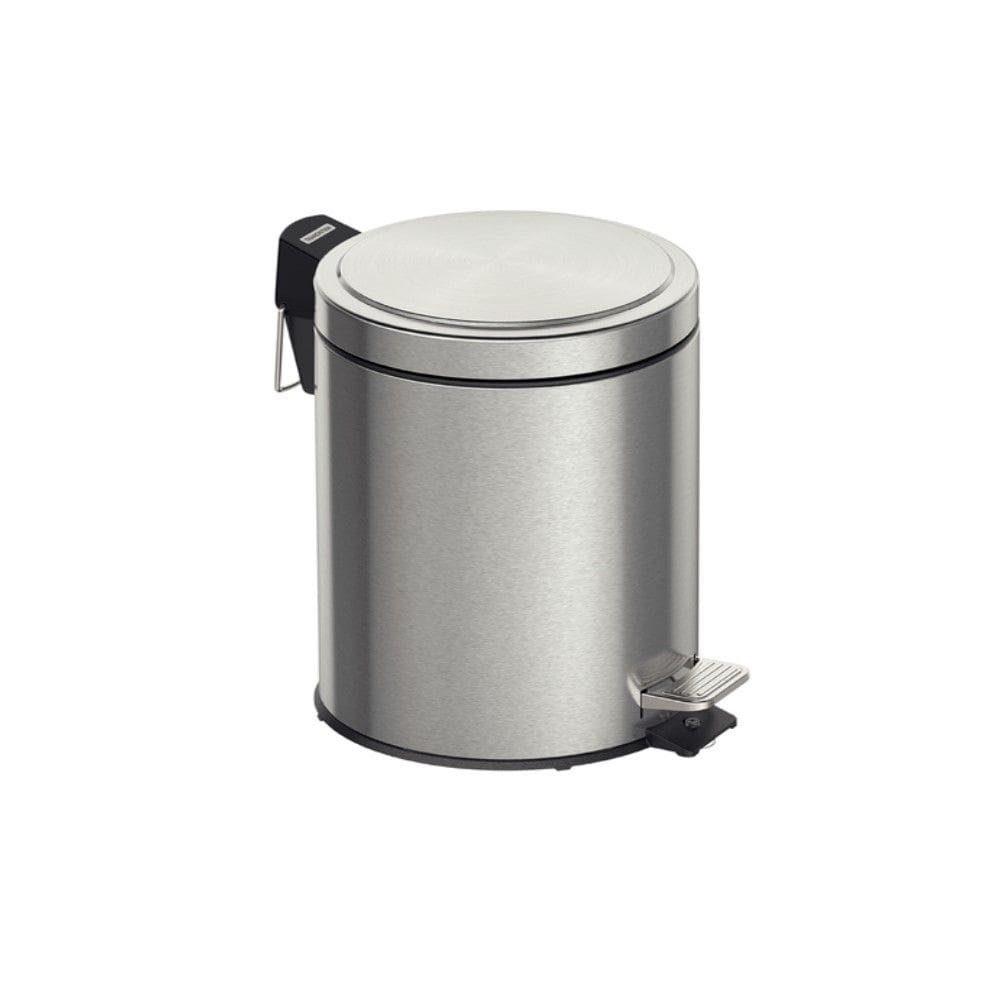 Lixeira Inox com Pedal 5 L Acabamento Scotch Brite e Balde Interno Removível Tramontina 94538/505