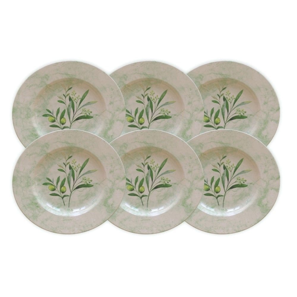 Conjunto de Pratos de Sobremesa 06 Peças Oliva Tramontina