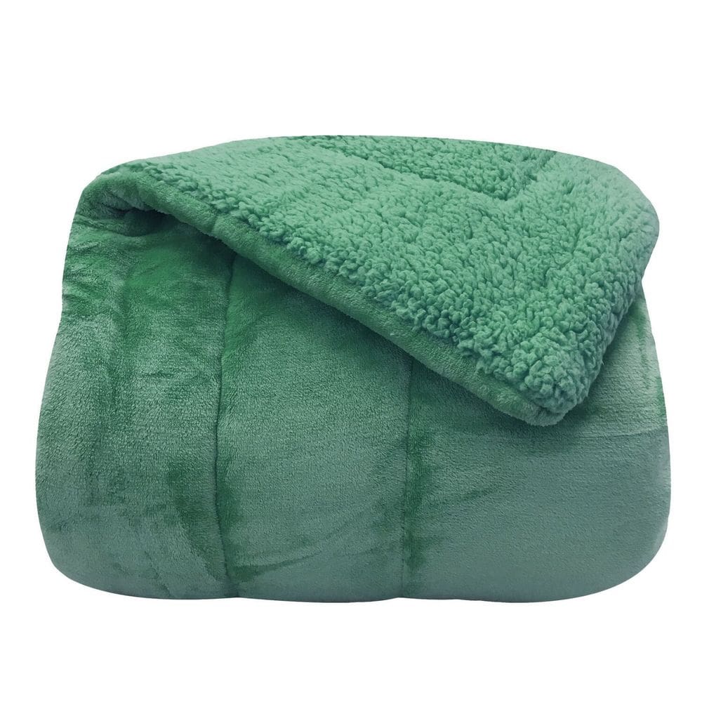 Edredom Capetown Queen 2,20 X 2,40 Cm Verde Malta/Unico