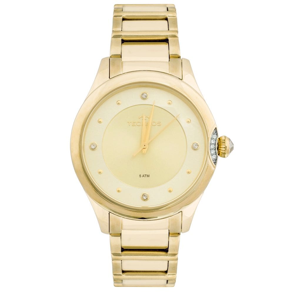 Relógio Feminino Technos Elegance Crystal 2035Mfr/4X
