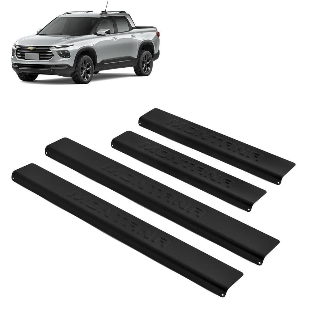 Soleira Aluminio Preta Black Brasikar Montana 2024