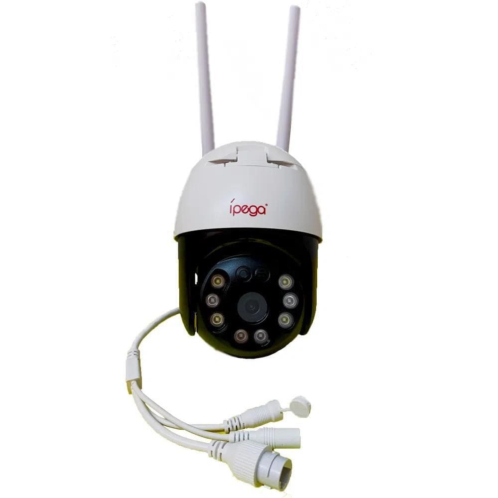 Câmera IP Externa ípega KP-CA176 3MP Wifi Zoom 4x