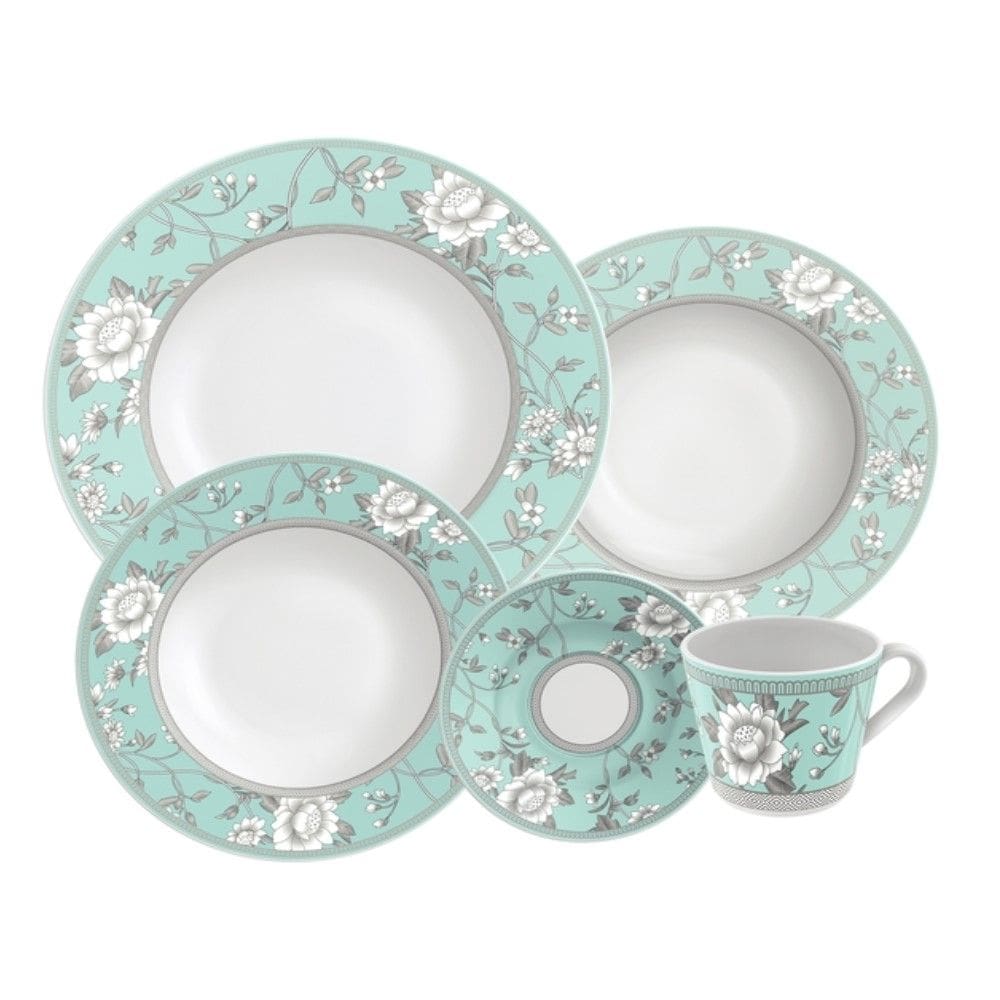 Aparelho de Jantar de Porcelana 20 Peças Helen Tramontina
