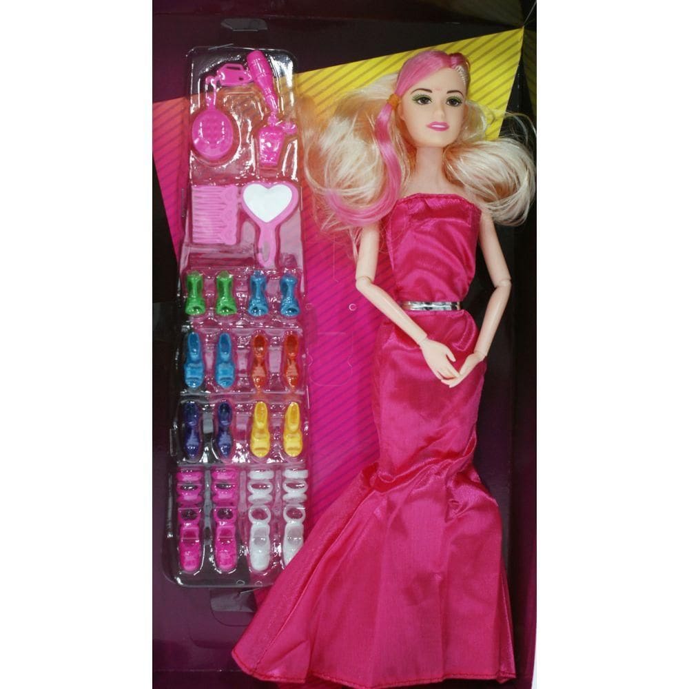Boneca Girl New Look Fashion N244229-0 Vestido RS - Quanhe