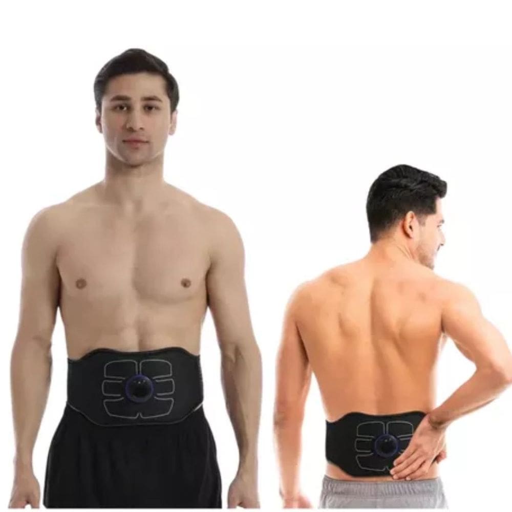 Cinta Abdominal Tonificadora - Estimulador Muscular Avançado para Definição Corporal