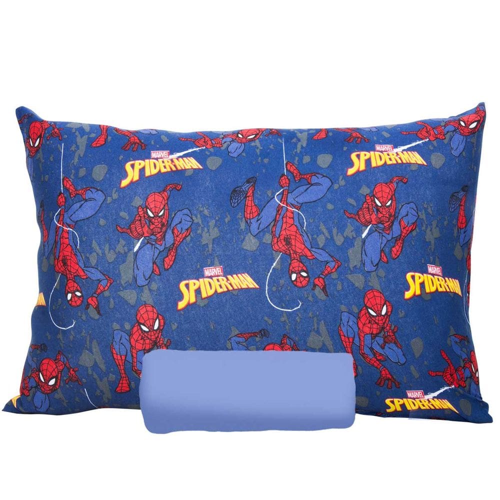 Jogo de Cama Simples Infantil Spider Man Solteiro Homem Aranha 2 Peças Portallar