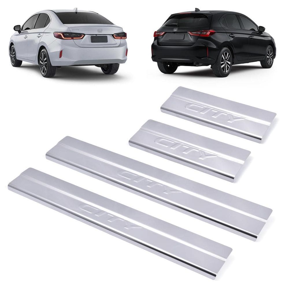 Soleira de Porta em Aço Inox para City - Texas 4x4