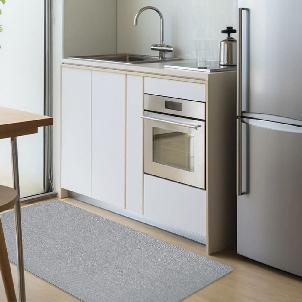 2 Tapete Passadeira Cozinha Antiderrapante Nt Cz 46x120