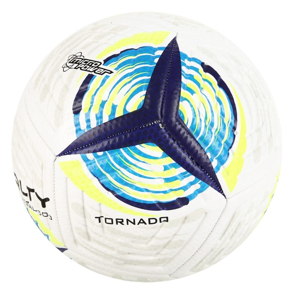 Bola Futsal Penalty Tornado XXII Branco e Azul
