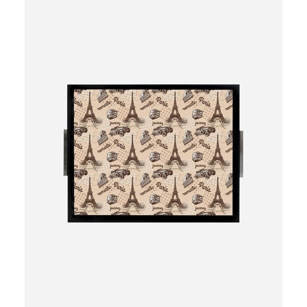 Bandeja Estampada 30X37 - Romantic Paris
