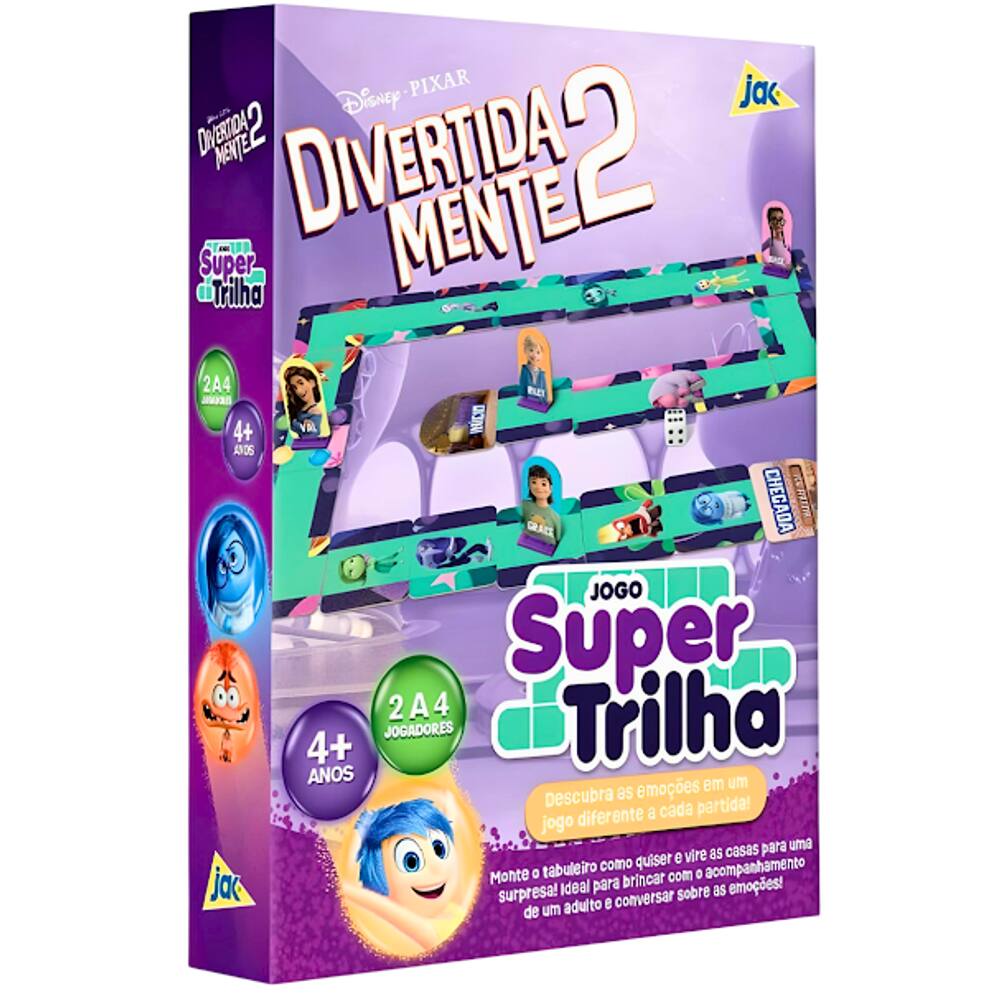 Jogo Super Trilha Divertidamente 2 Disney Toyster Brinquedos
