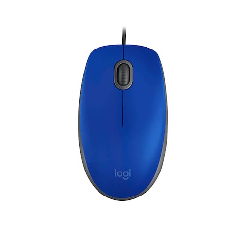 Imagem do produto Mouse Logitech M110 Silent Azul Usb 910-005491 em Extra