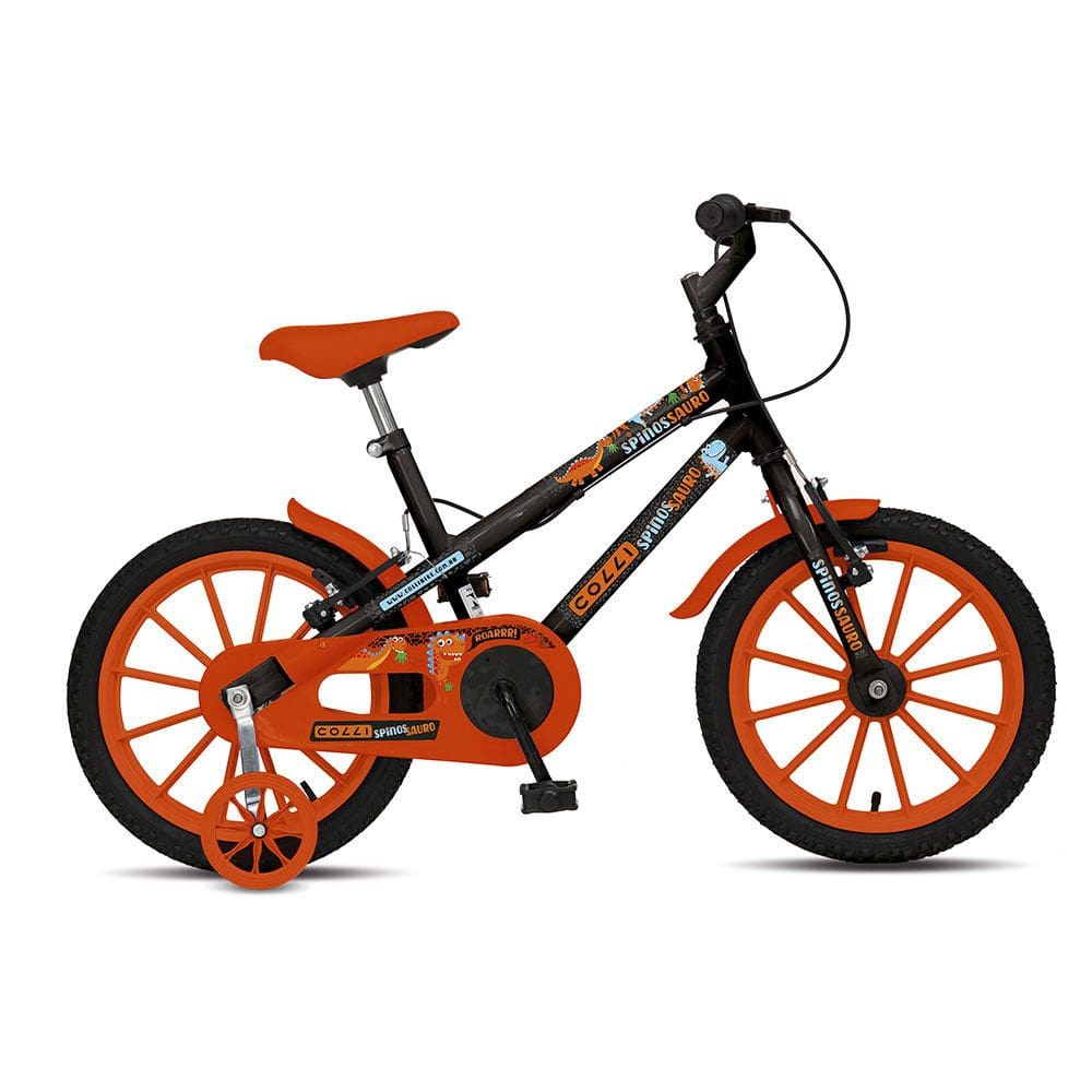 Bicicleta Infantil Colli Spinossauro Aventuras Aro 16