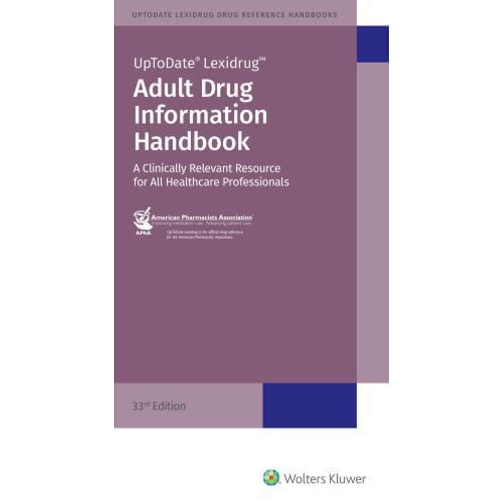 Adult Drug Information Handbook  2024-2025