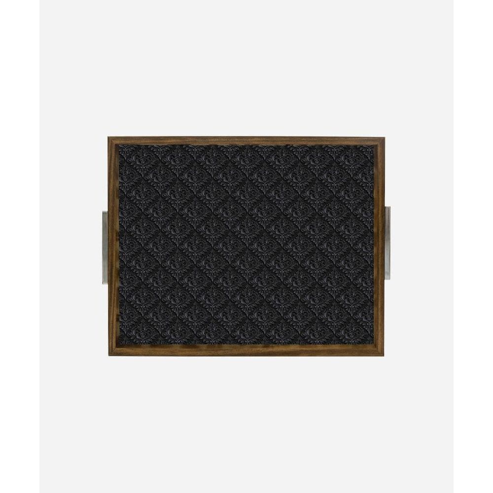 Bandeja Estampada 30X37 - Ébano