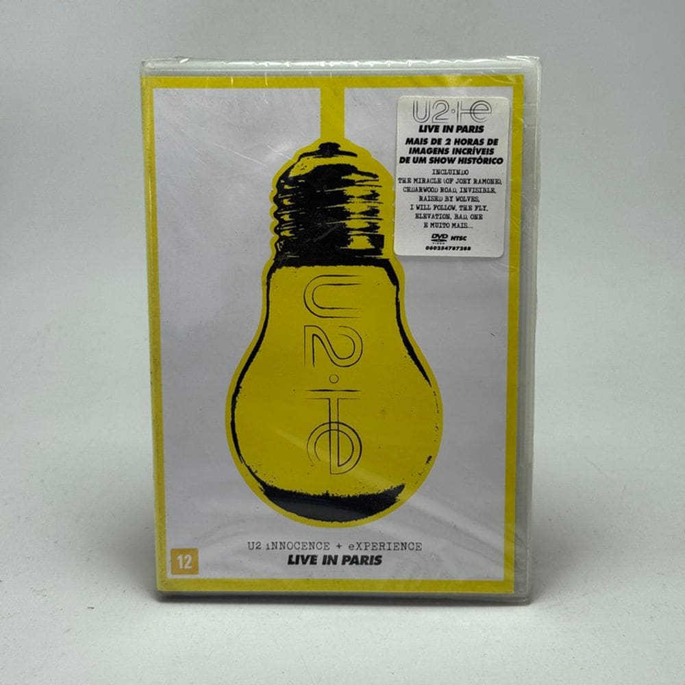 Dvd U2 Innocence + Experience Live In Paris