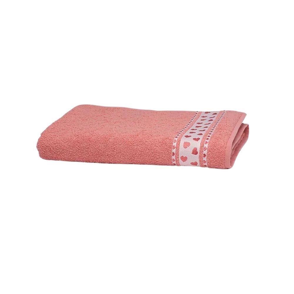 Toalha De Rosto Jacquard Premium Döhler 50x80 Coração