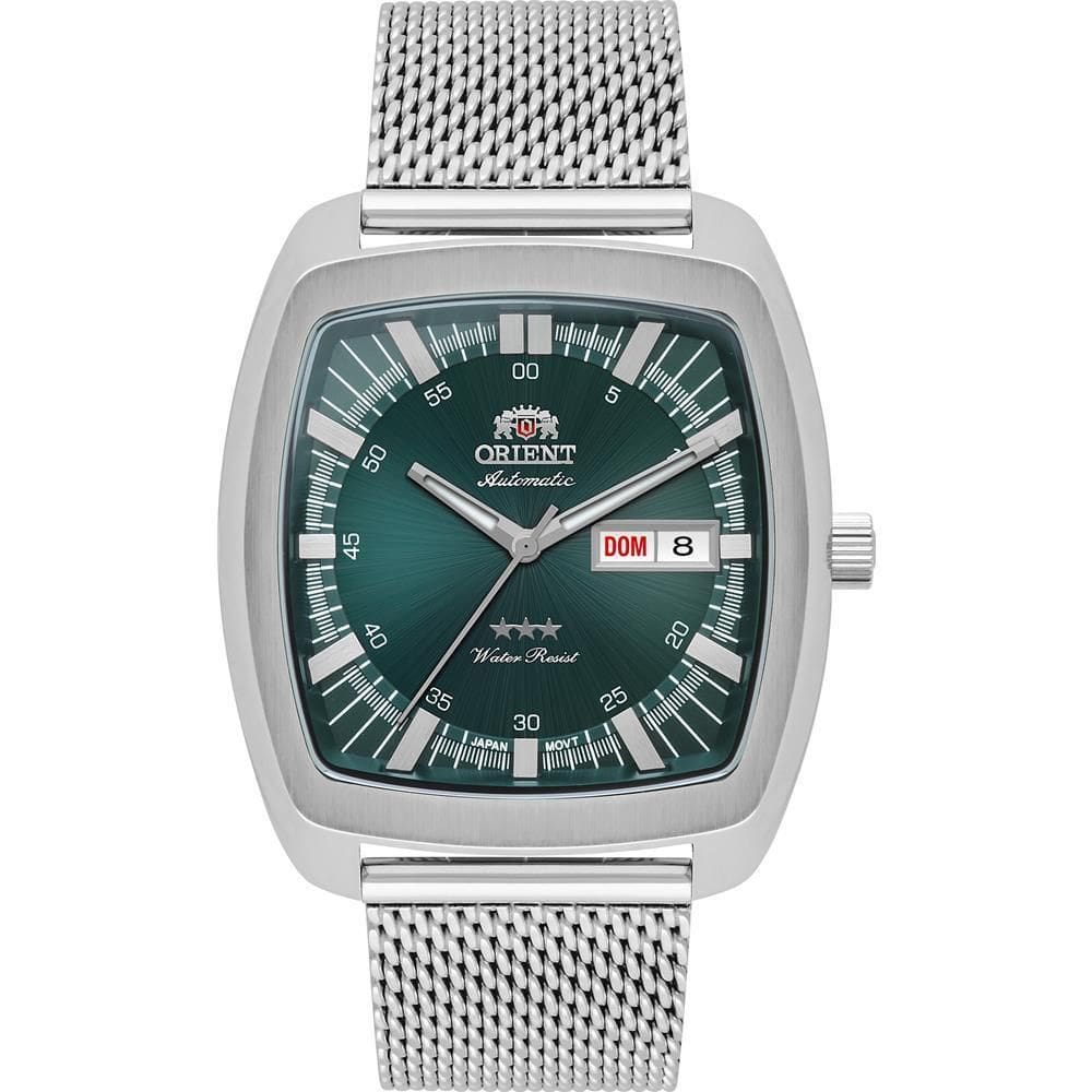 Relógio Orient Masculino Automático Prateado 4,1 cm