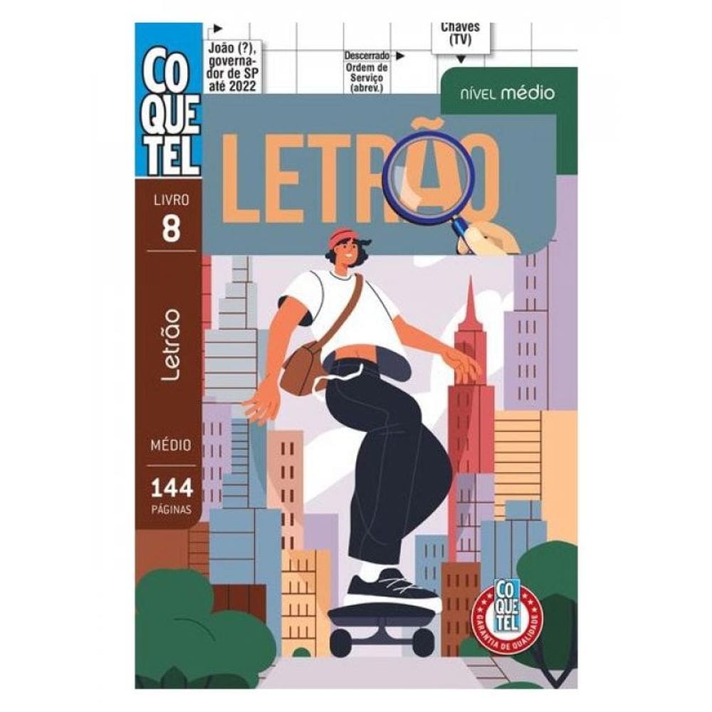 Livro Coquetel Letrão Médio 8