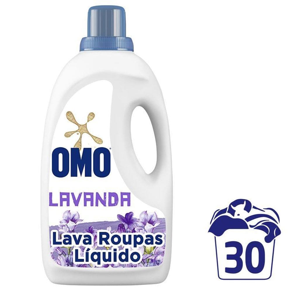 Lava-Roupas Líquido Omo Lavanda 3l