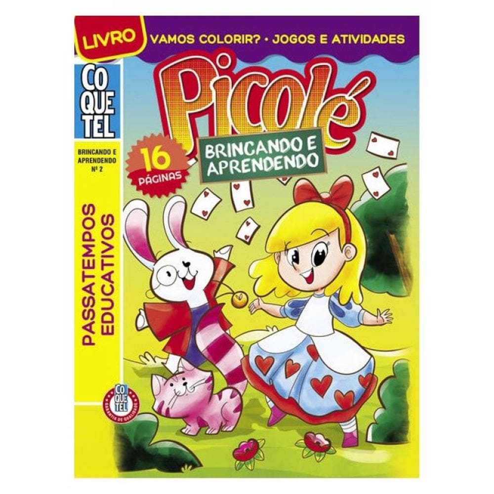 Livro Coquetel Brincando Aprendendo 2
