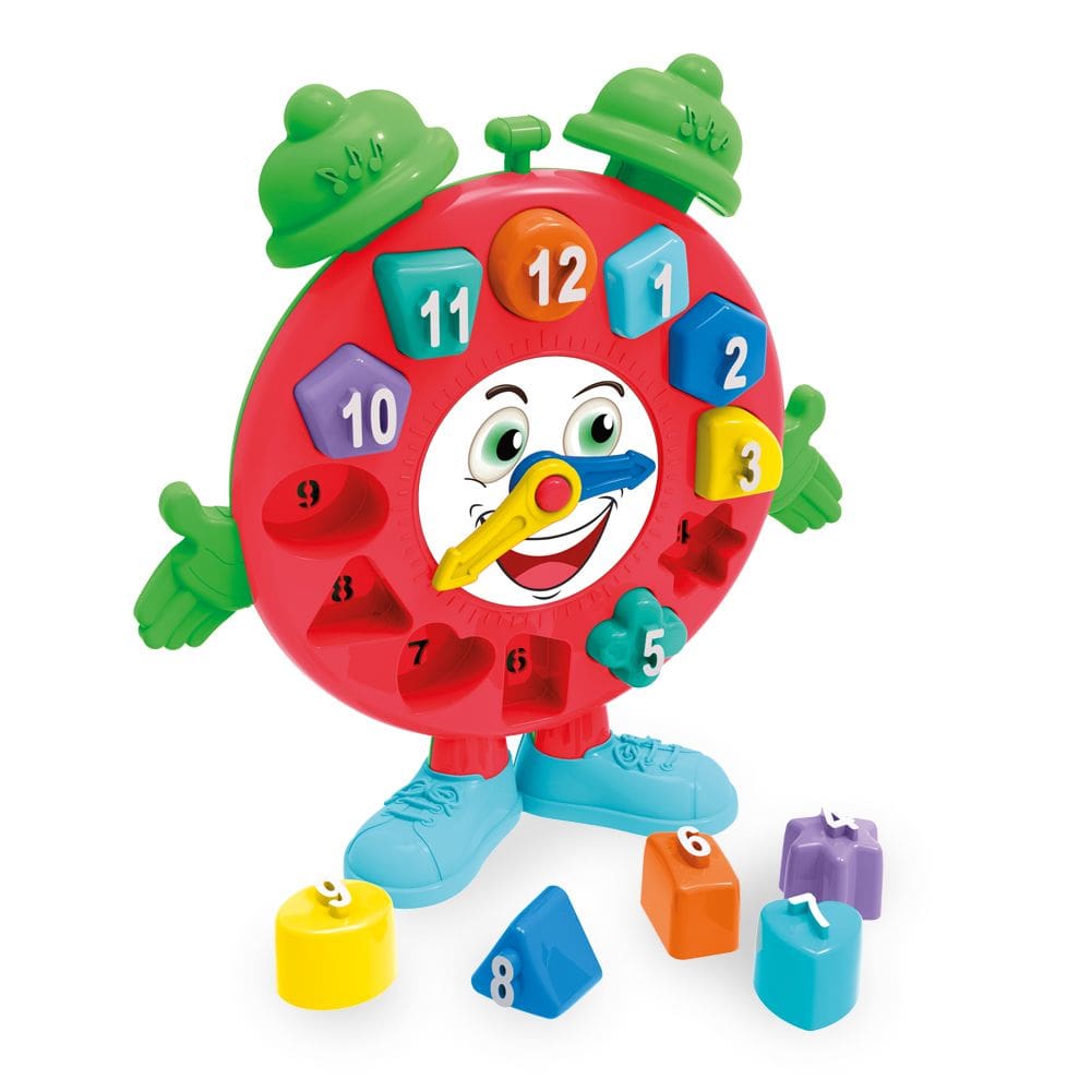 Ta Na Hora Brinquedo Didático Infantil Relógio Com Atividades Interativas - Tateti
