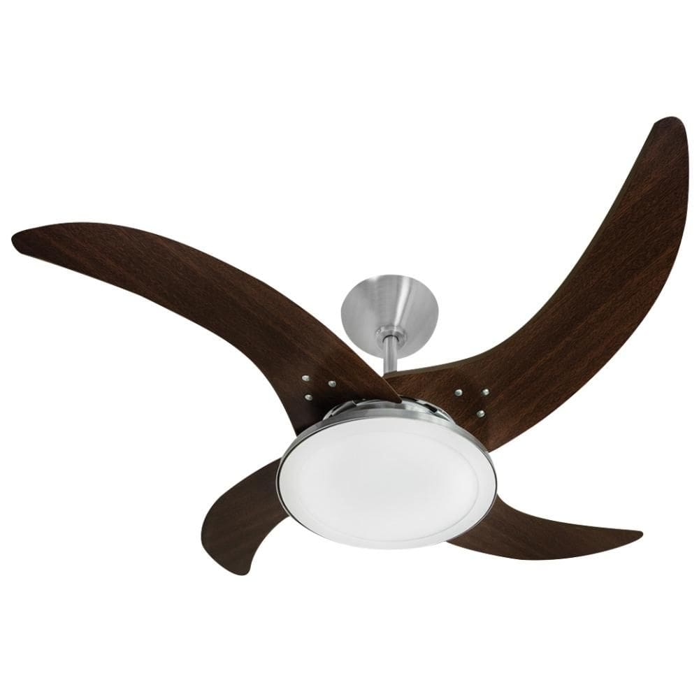Ventilador LED Independence Tabaco 4 Pás 110V