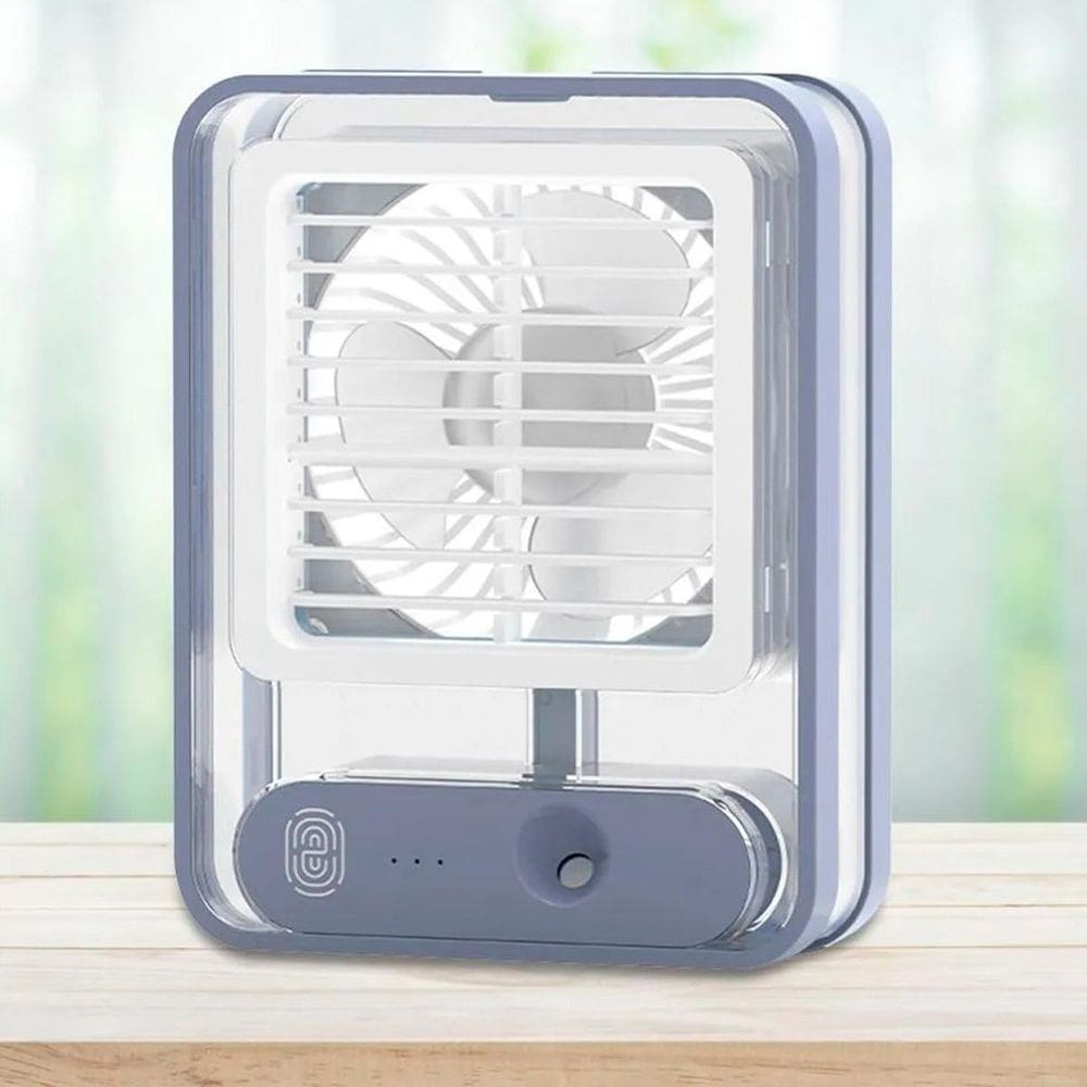 Mini Ar Ventilador Mesa Escritorio Usb