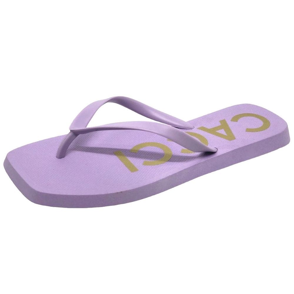 Chinelo de Dedo Feminino Quadrado Versátil Conforto Cacci