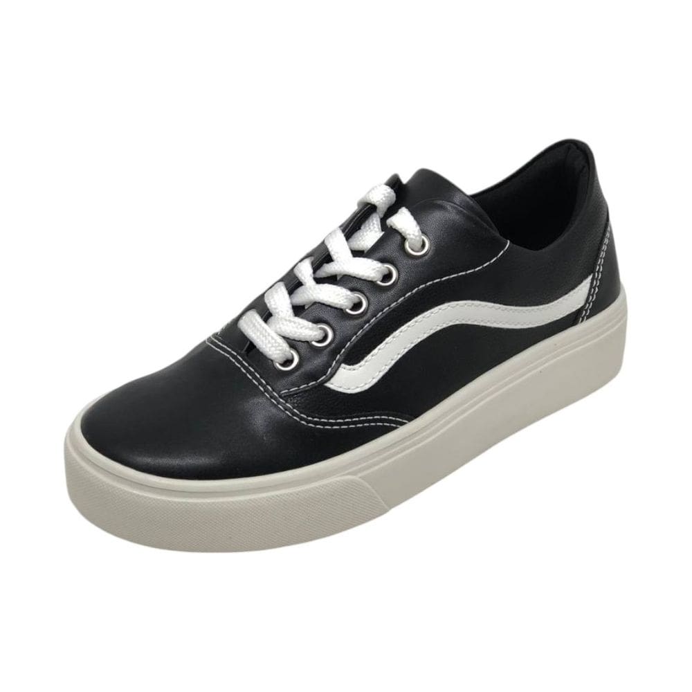Tênis Feminino Casual Conforto Moderno Flatform Cacci