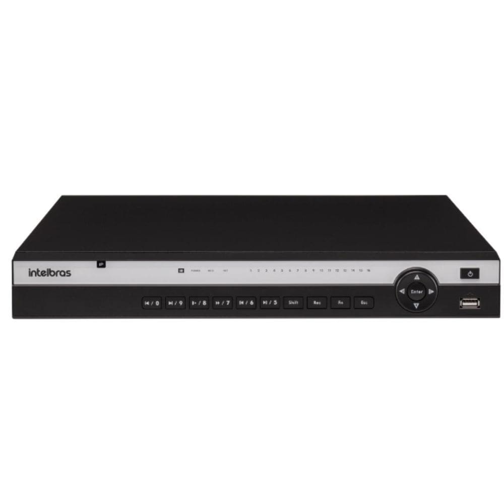NVR Intelbras Série 3000 16 Canais IP 4K