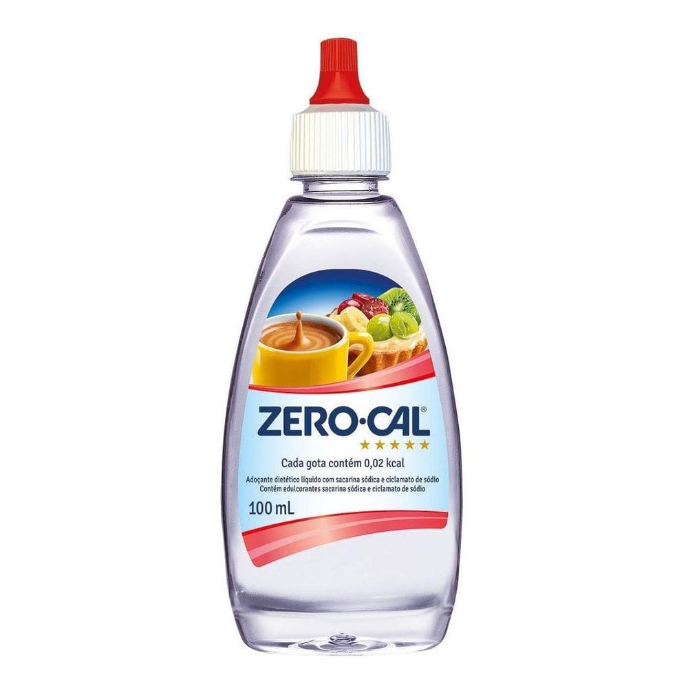 Adoçante Liquido Zero Cal Sucralose 100Ml
