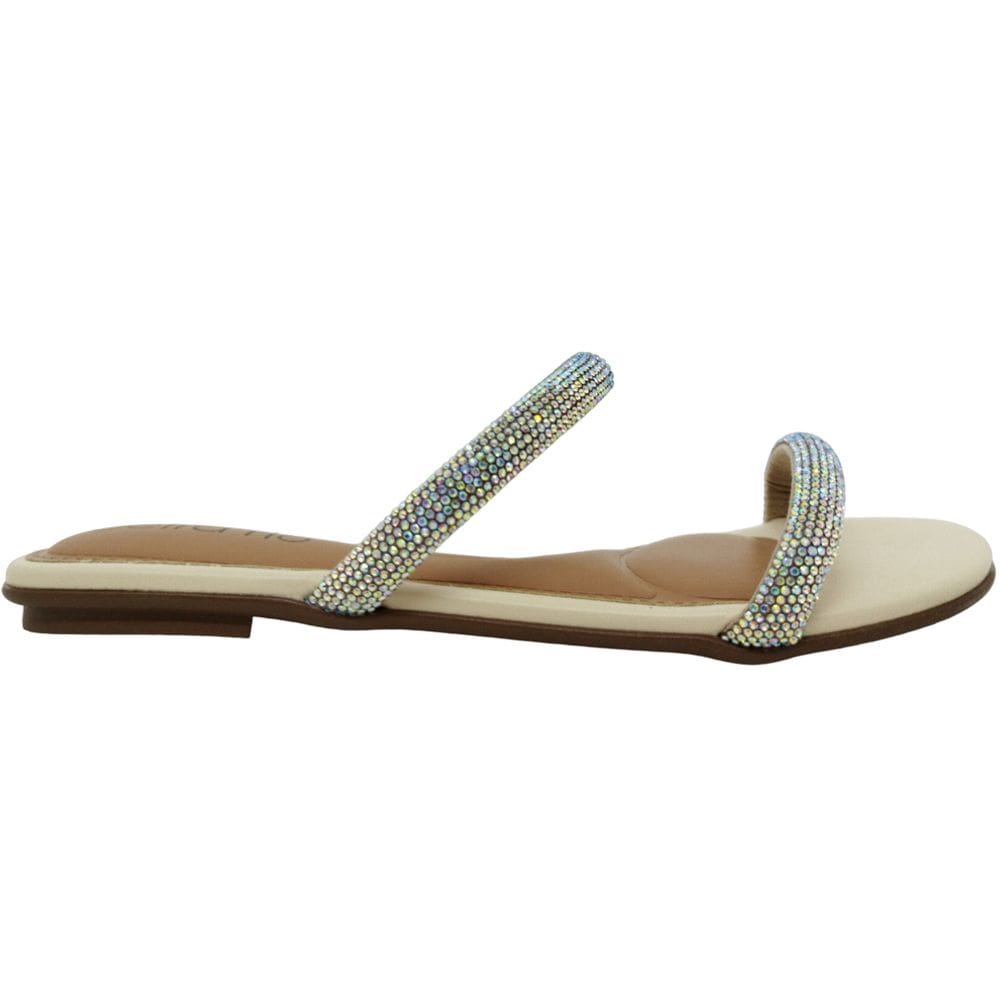 Rasteirinha Casual Feminina Tiras Brilhante Beira Rio 8384.652