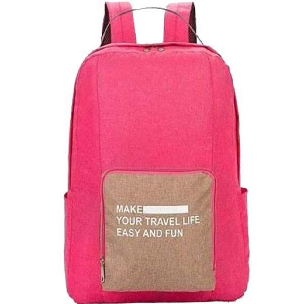 Mochila Folding Travel Bag Dobrável 623