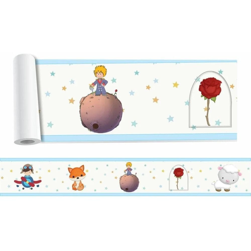 Adesivo Decorativo Faixa Infantil Coroa Pequeno Príncipe