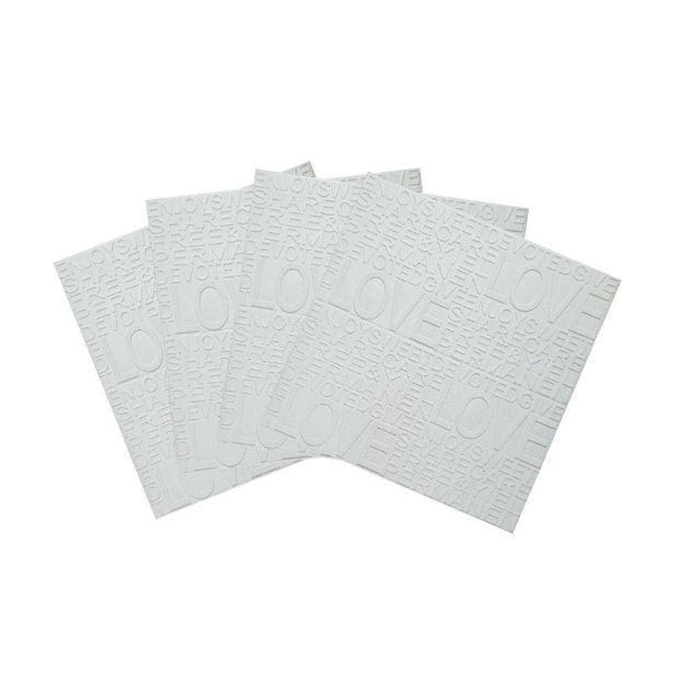 Placa Espuma 3D Autoadesiva Modelo Love Wai 01