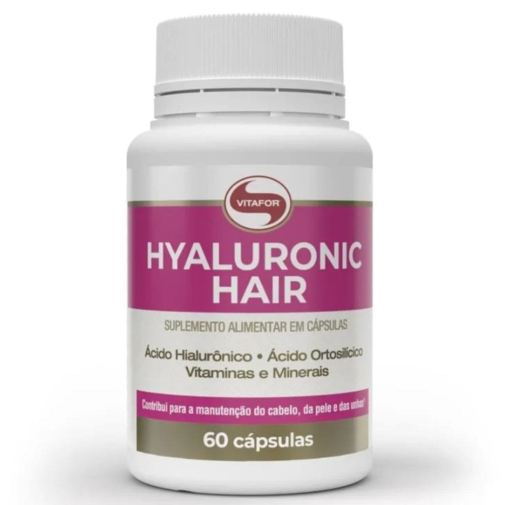 Hyaluronic Hair (60 Caps de 500mg) - Vitafor