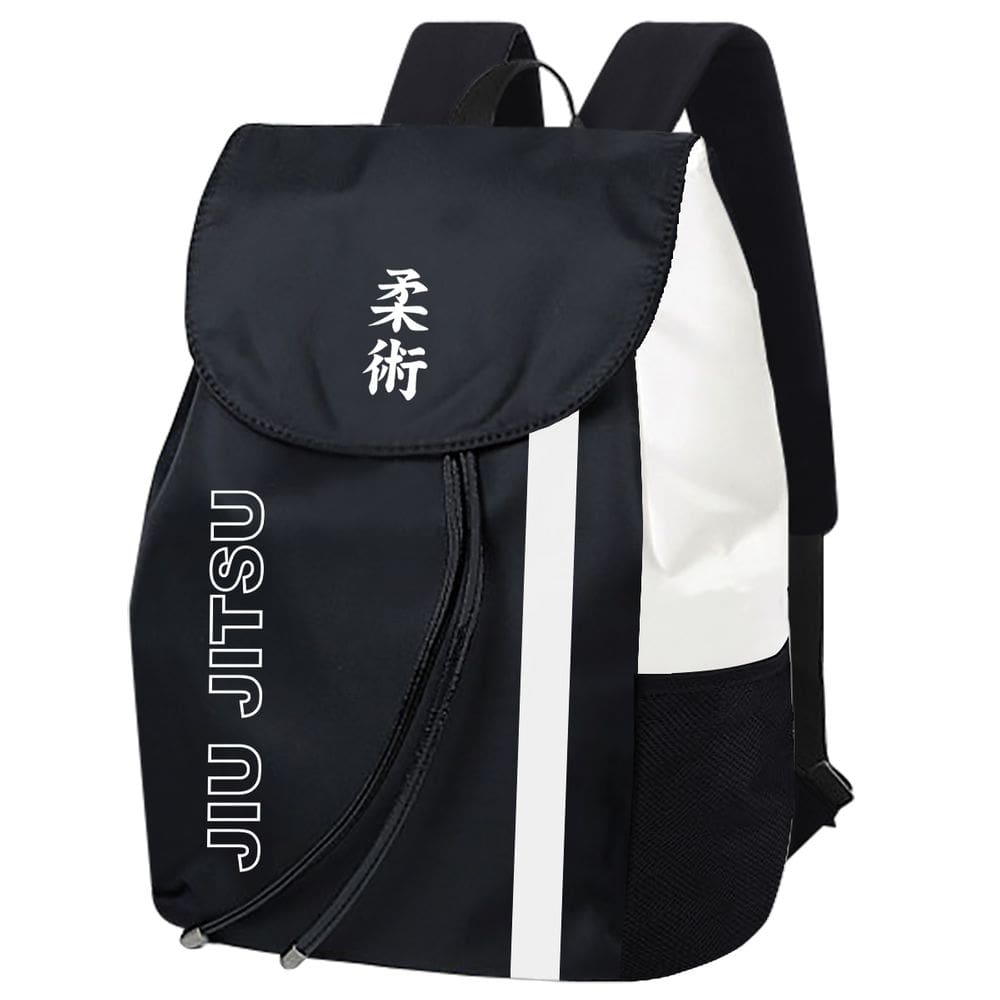 Mochila Jiu Jitsu Brasileiro Arte Marcial Suave Cores Faixa