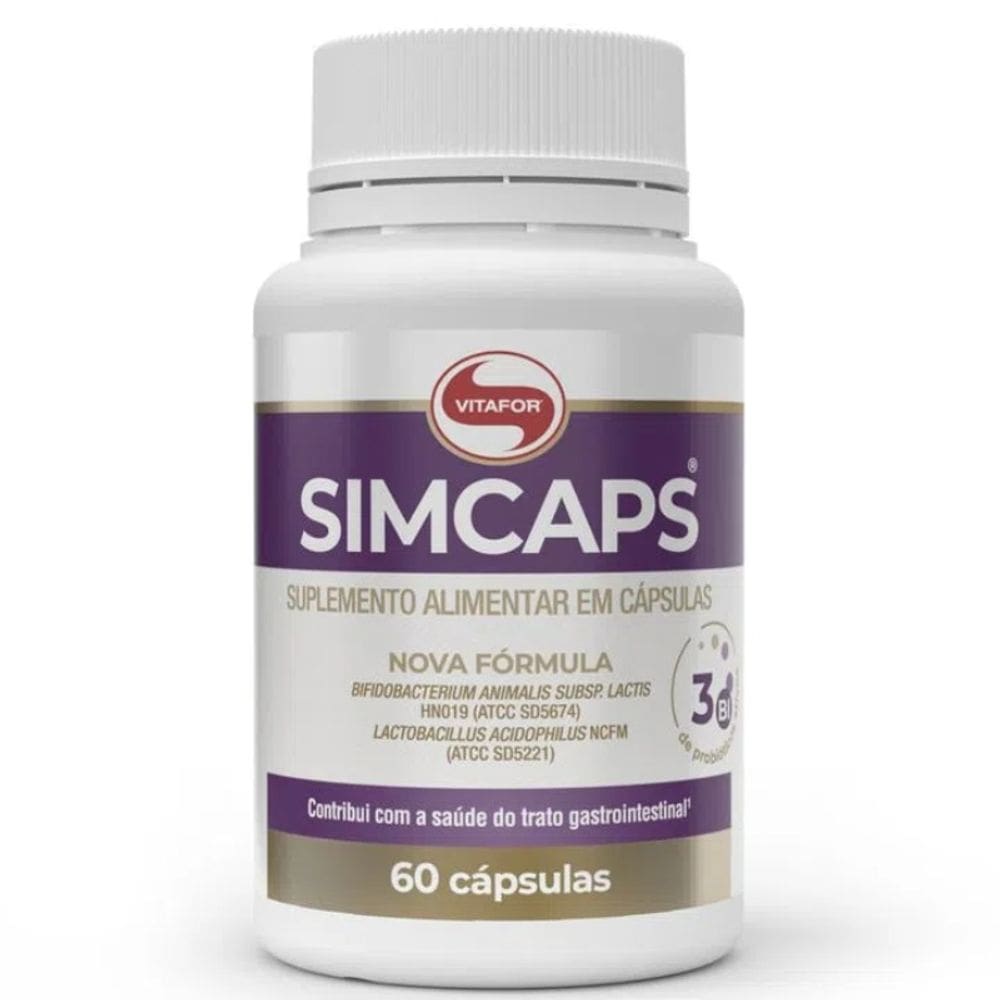 Probióticos Simcaps® (60 Caps) - Vitafor