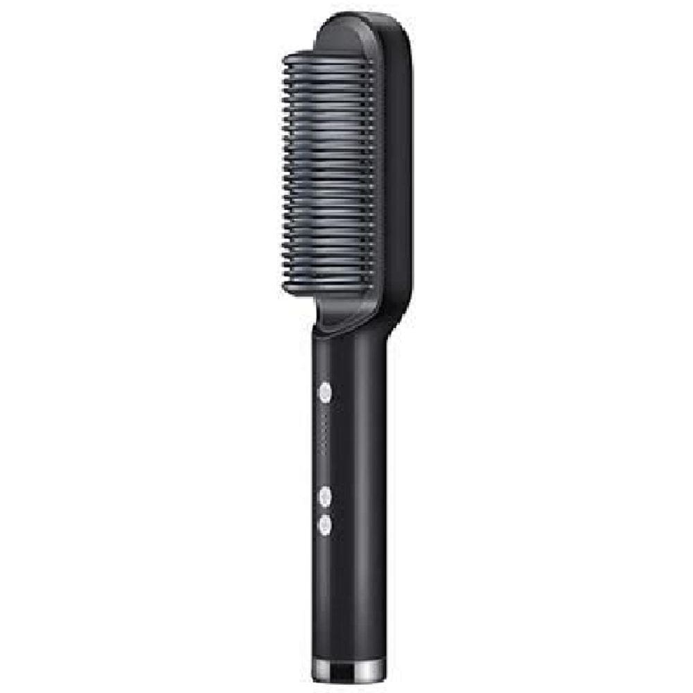 Escova De Cabelo Alisadora Elétrica Yourtarget Preto Bivolt