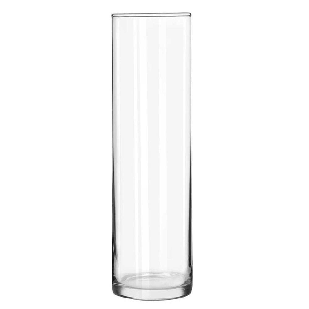 Vaso Vidro Cilindro Comprido 50X11 Cm Transparente