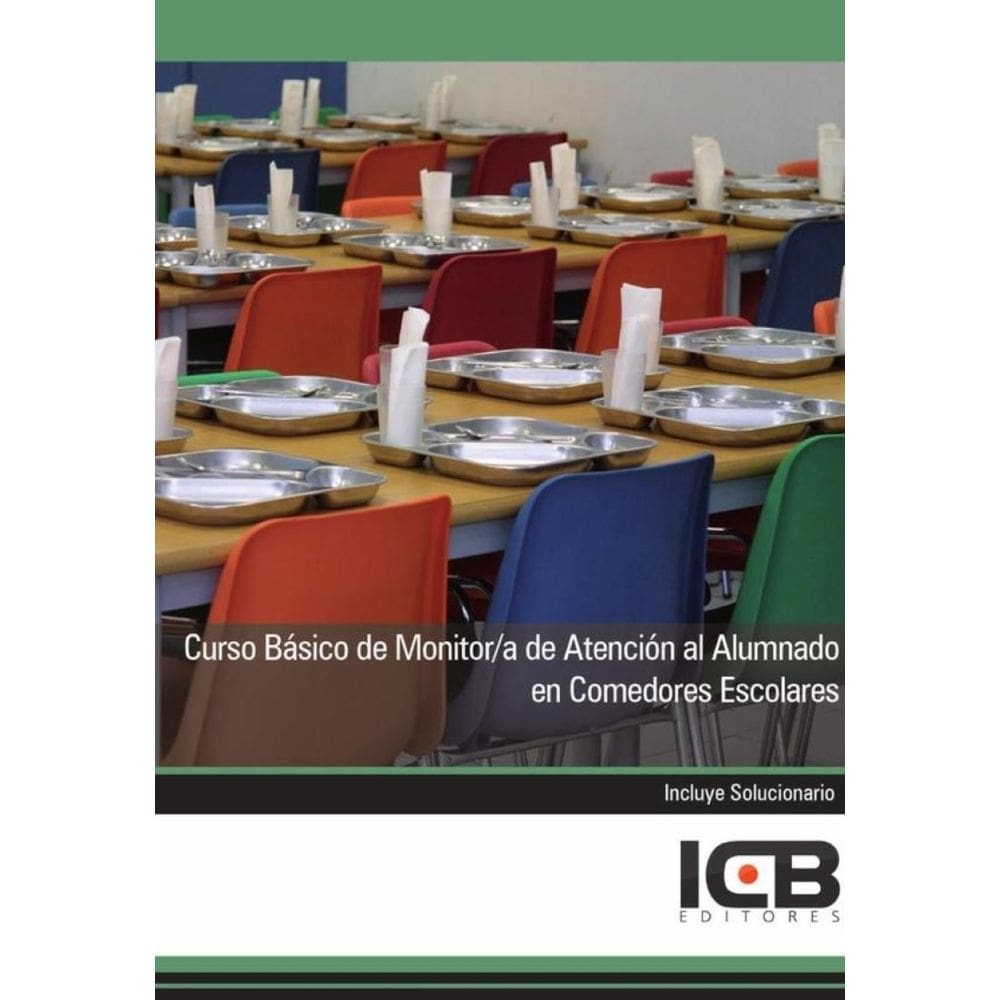 Curso Básico de Monitor/A de Atención al Alumnado en Comedores Escolares - Espanhol
