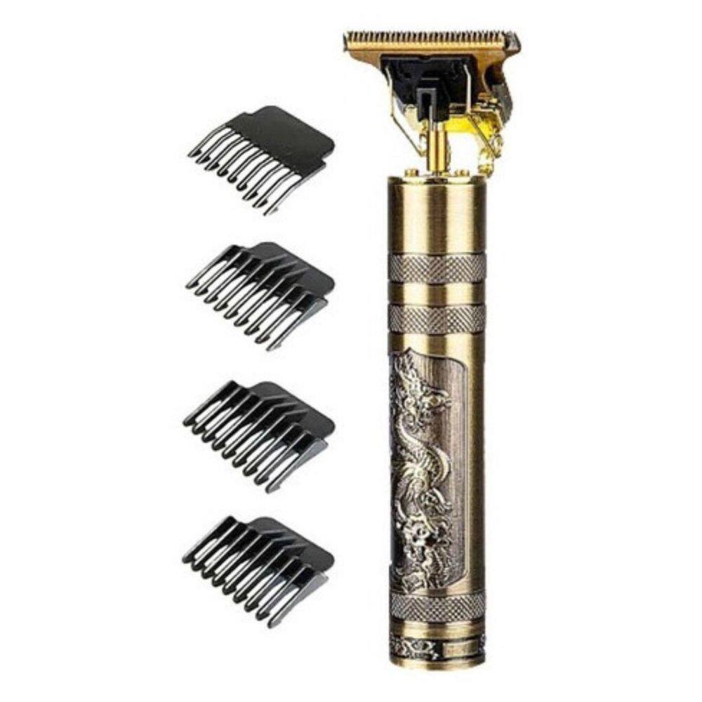 Maquininha De Cabelo Barbeador Elétrico Retro Dragon