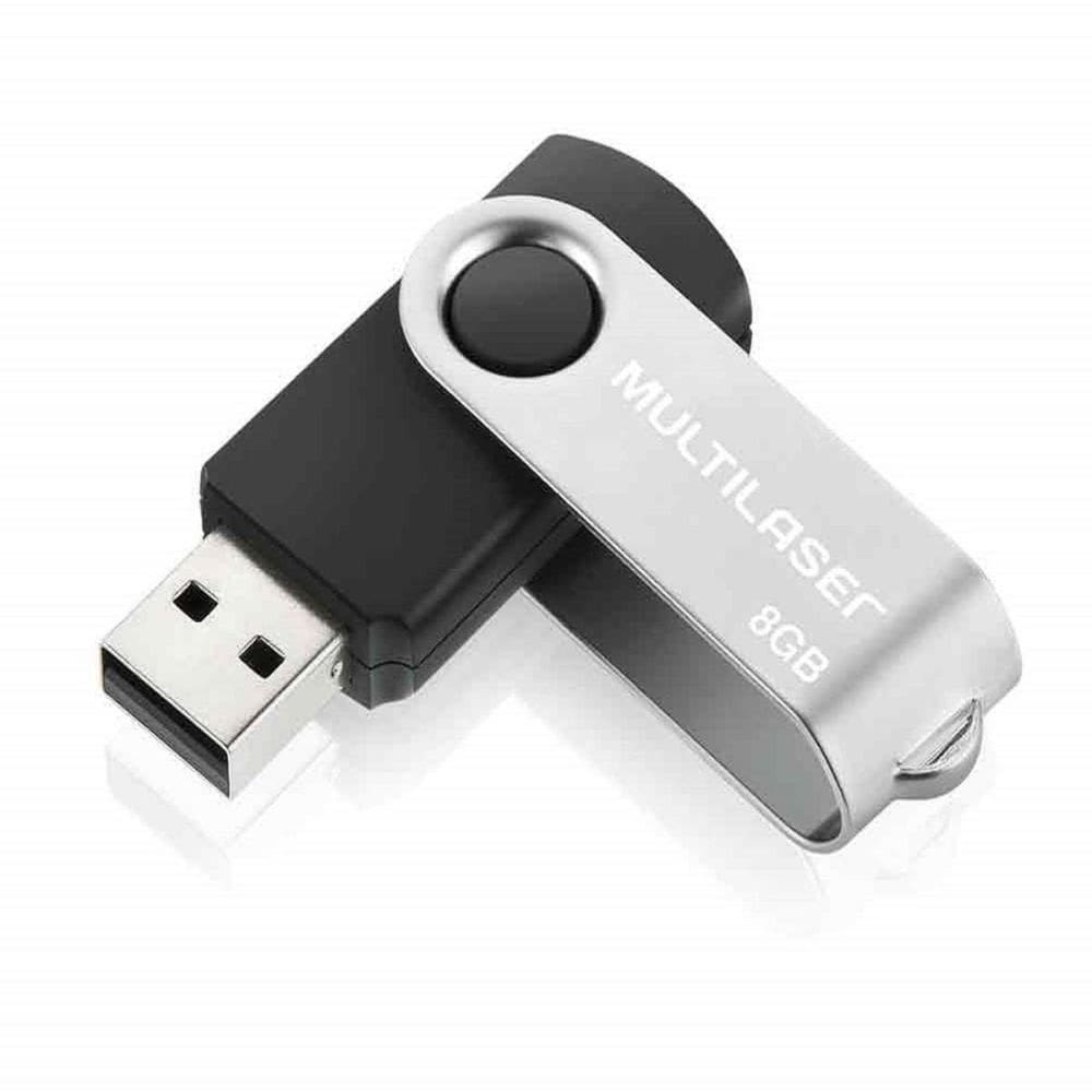 Pendrive Multilaser Twist Pd589 Armazenamento 32Gb 2.0 Preto