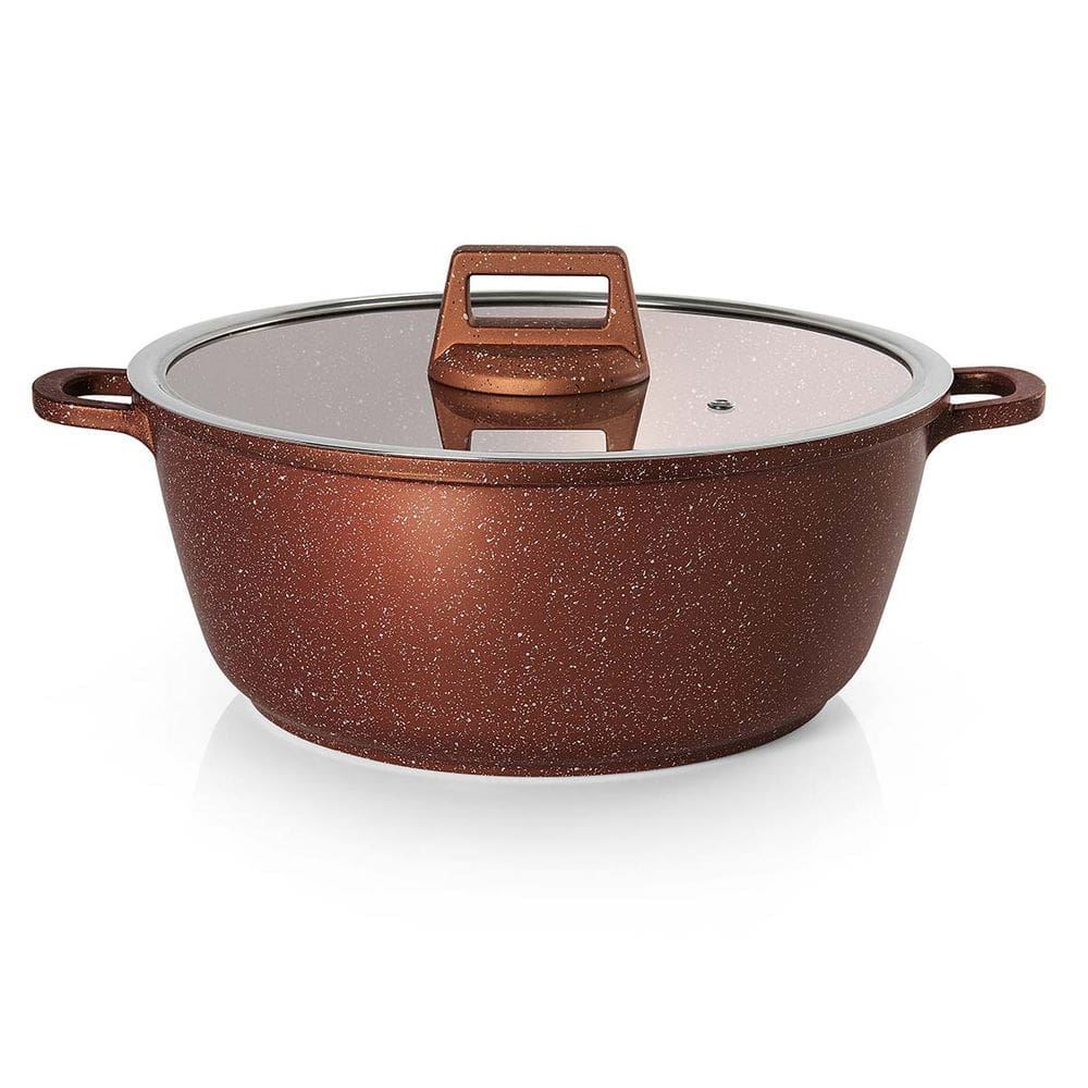 Caçarola 32cm Antiaderente Cobre Graniflon Moda do Chef